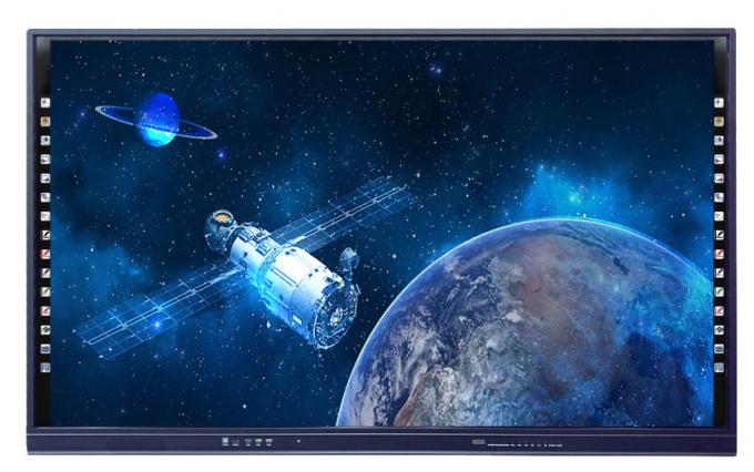 86 Inch Smart Touch Screens , 4k Interactive Touch Monitor TYPE C Port