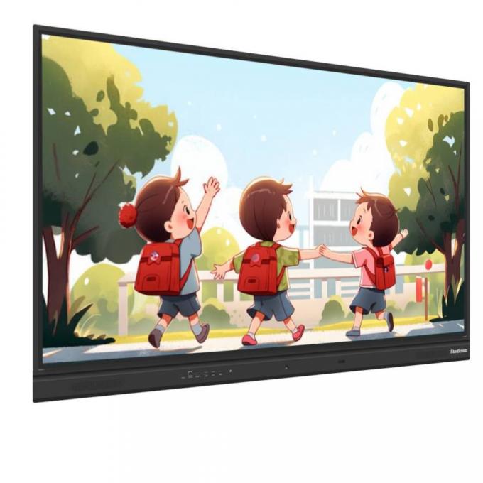 Interactive Touch Screen Monitor 55 65 75 86 98 110 Inch Android WIN ...