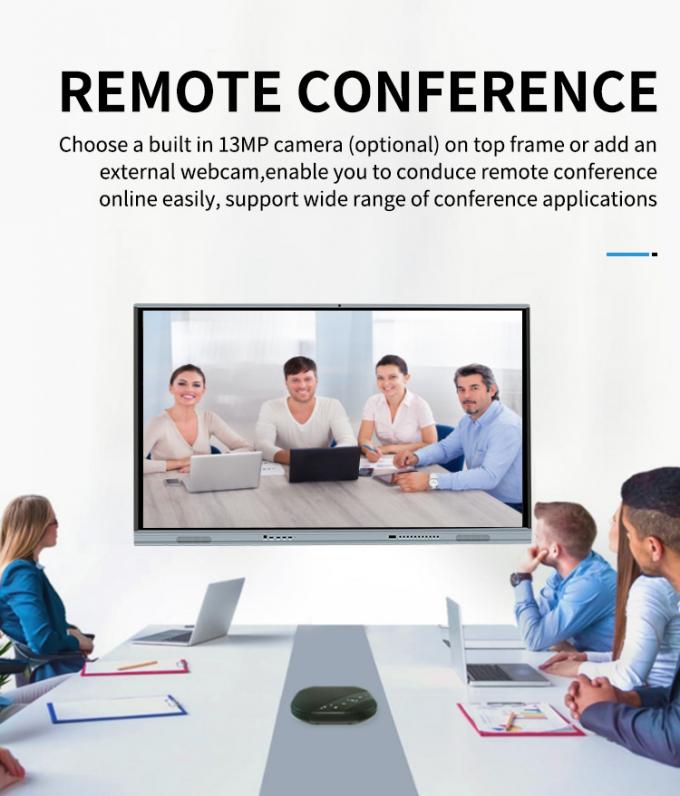 Iboard New Product 98" 4K Smart Display Interactive Flat Panel Display Big Size Touch Screen Monitor for Meeting Room 1