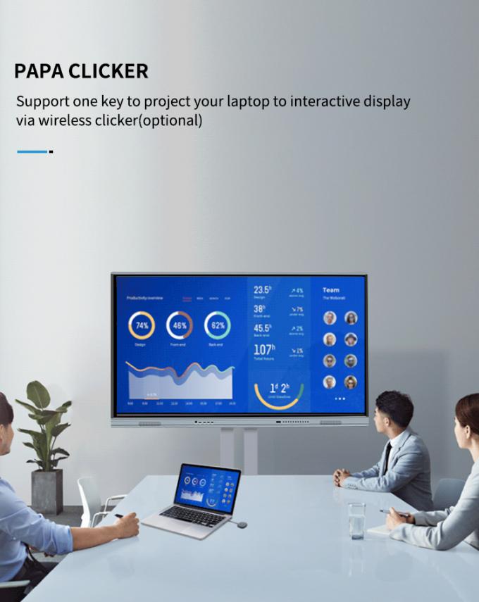 Iboard New Product 98" 4K Smart Display Interactive Flat Panel Display Big Size Touch Screen Monitor for Meeting Room 2