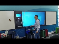 All in One Interactive Whiteboard with A Grade AG Panel Recordable Side Boards Ultra HD Resolution