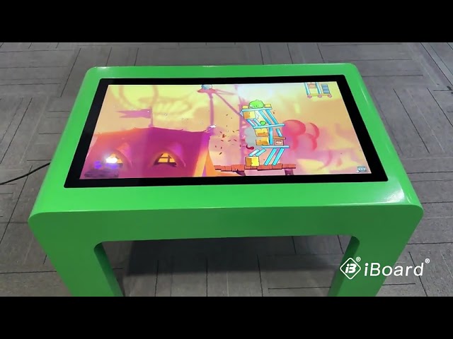 1080P 43 Inch Capacitive Touch Screen Interactive Kiosk Digital Signage Tables For Office Game Center