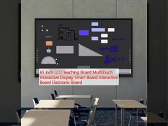 65 inch LCD Teaching Board MultiTouch Interactive Display Smart Board Interactive Board Electronic Board