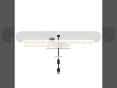 White Id Color DLP Laser Projector REC.709 Color Saturation DLP Style for Clear and Vibrant Images