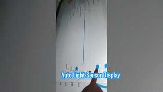 Set Auto light sensor--iBoard interactive flat panel display