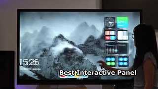 Competitive solution--iBoard interactive flat panel