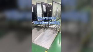 Quality control- Vibration testing the IFPDs