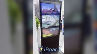 Digital Floor kiosk 