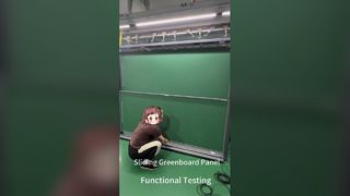 Sliding Greenboard Panel