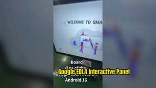 iBoard Google EDLA certified android 16
