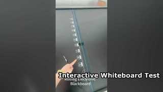 Rolling Electronic Blackboard Test