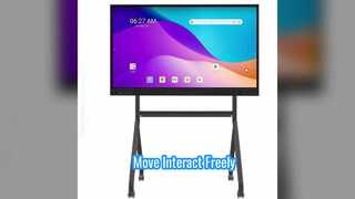 Mobile TV Cart 65-86 Inch Interactive Displays