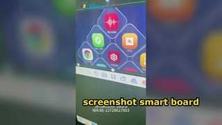 smart whiteboard with screenshot