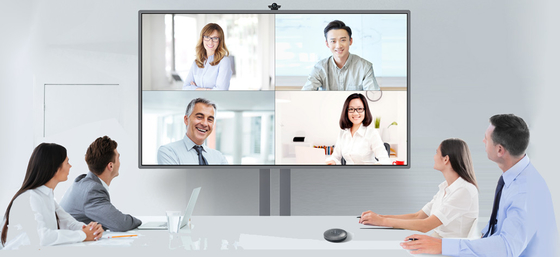 350cd/M2 Interactive Flat Panel Digital Board 86 Inch 20 Touch Points Presentation Board
