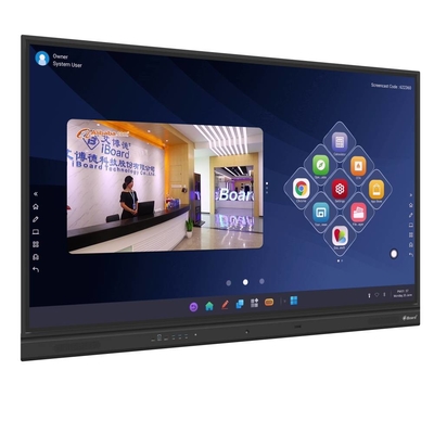 IBoard 75 86 Inch Smart Touch Screen Interactive Board Display Interactive Whiteboard For Classroom Meeting Room