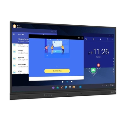 Infrared Interactive Whiteboard Android 11 Multi Task Touch Screen Monitor