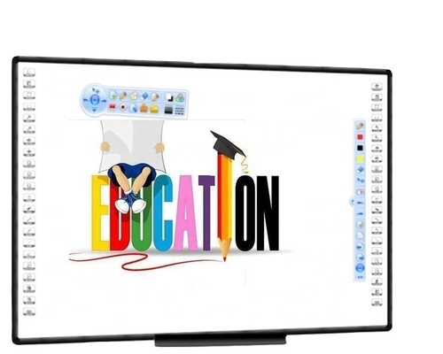 Digital Whiteboard 10 Points Infrared Finger Multi Touch Interactive Electronic Whiteboard Smart Board For Schools