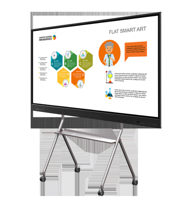 98 Inch Interactive Flat Panel 65/75/ 86 Inch 4K Multi Touch Screen Monitors