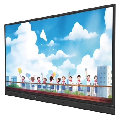Interactive Touch Screen Monitor 55 65 75 86 98 110 Inch Android WIN Multi Touch Educational Smart Board For Kids Teach