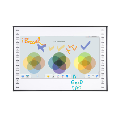 86 Inch Infrared Interactive Whiteboards work with projector With Ceramic/ Nano Surface