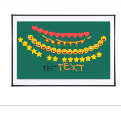 96 Inch IR Interactive White Board Projection Boards For Classroom Office