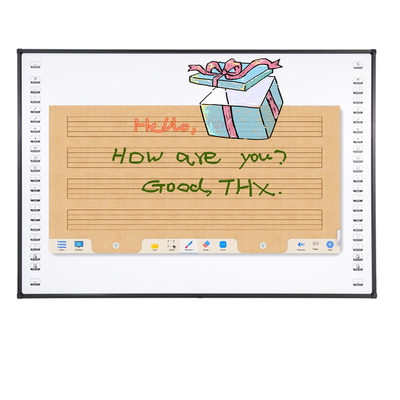 63 Inch Interactive Whiteboard Infrared Touch Smart Board For training / teaching