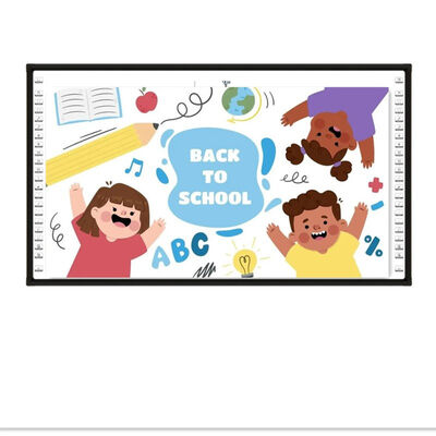 102 Inch Interactive Projector Board with Nano Surface and 10 Touch Points for School Classroom