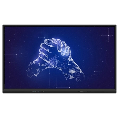 Interactive Touch Screen Whiteboard Media TV Video Player Display With Android Win OS USB VGA AUDIO For School Office