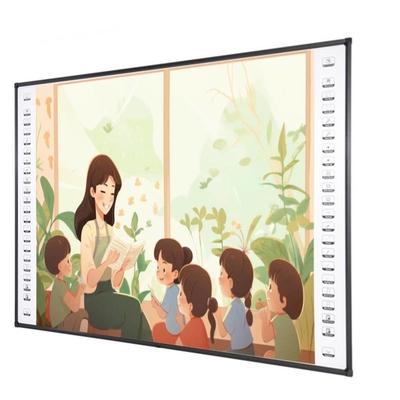 Infrared Interactive Whiteboard IR Touch Frame USB Port 82 Inch 10 Points Smart Whiteboard White Board For Nursery Kids