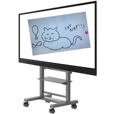 6ms Opening Time Interactive Flat Panel with 2mm Accuracy and 1200:1 Contrast