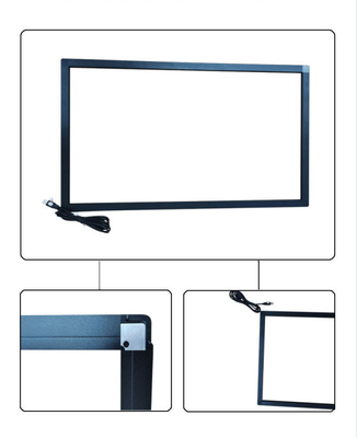 19"65"75"86" Multi IR Touch Screen Frame Overlay Interactive Ir Frame For Smart Tv Interact Monitor