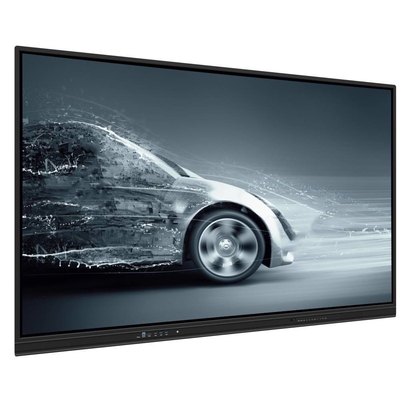 86 Inch Smart TV Monitors Interactive Whiteboard Flat Panel with All In One PC Touch Screen For School Office Showcase