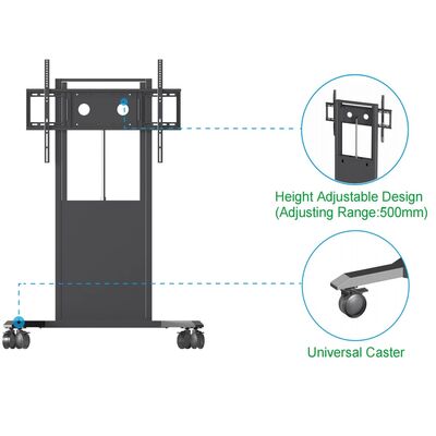 Interactive Whiteboard TV Stand Floor stand for 65/75/86 inch