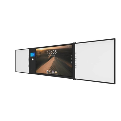 Advanced Interactive Blackboard With Voice Facial Ai Recognition DLED Display Multi Touch Whiteboard Monitor For Teach