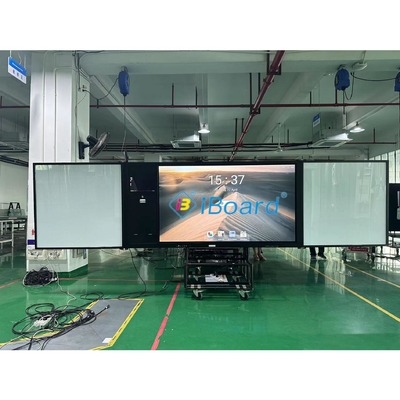 IBoard Multimedia Intelligent All In One Android Pc Interactive Whiteboard Panel Display With Camera Scanner Built-in