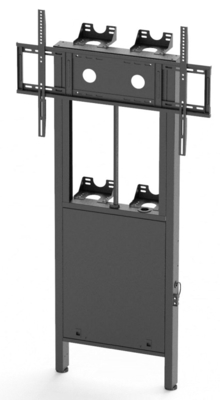 Adjustable Height Interactive Whiteboard Stand For Smart TV Touch Monitos Floor Or Wall Mounting Use