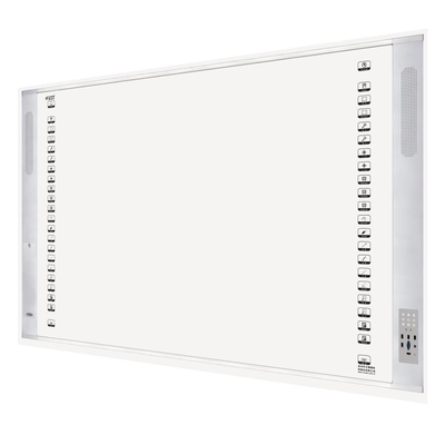 Android 12 Iboard Interactive Whiteboard With 10/20 Points Multi-Touch Function Win PC Speaker Built In For School Teach