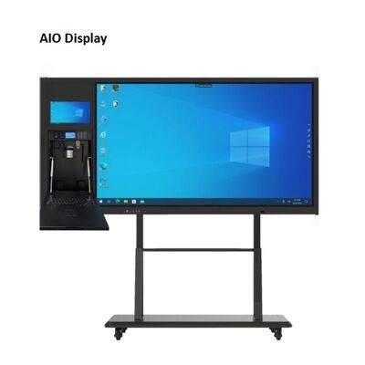 75'' Infrared Touch Interactive Whiteboard with Android OS and Dual Board Interconnection for Smart Teaching
