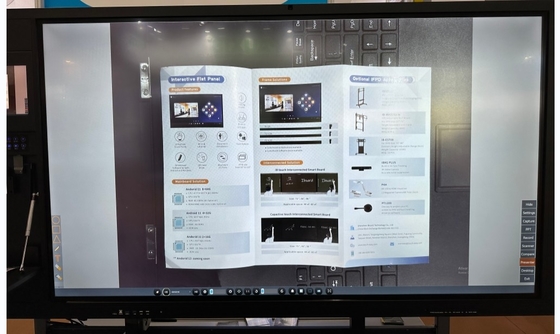 Intelligent Blackboard With Document Camera Dual System For Interactive Teaching