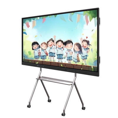 Interactive Flat Panel 98 Inch Smart Touch Screen Display For School And Corporate