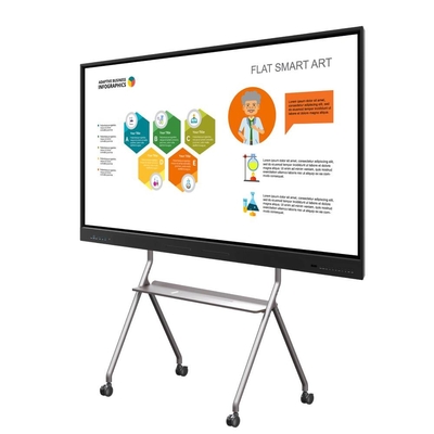 Android System 11 13 Interactive Flat Panel WIFI Bluetooth Hotspot USB TYPE-C Smart Boards Tv For Campus School