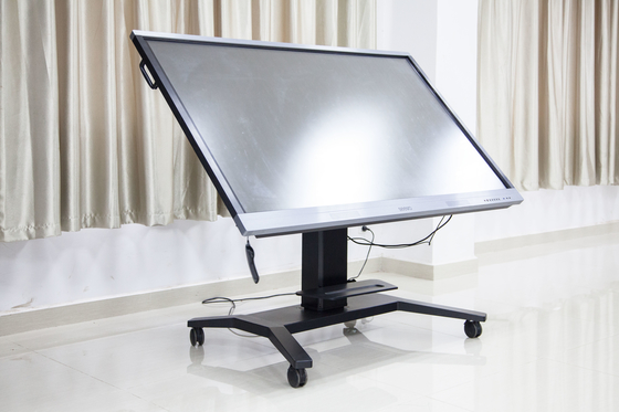 Interactive Whiteboard Stand With Tilt And Heigh Adjustable For Size 55-86 Inch Boards