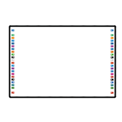 82 inch Multi IR touch Interactive USB Board with 2mm Accuracy Wall Mount Installation / Gesture Recognition