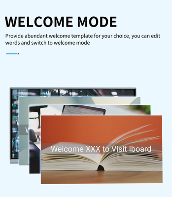 65 Inch 4K LED Smart Screen Moniter Infrared Interactive Whiteboard Touch Panel