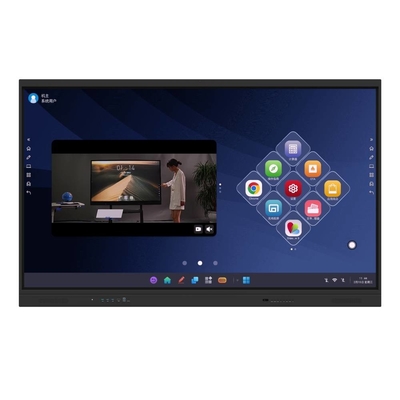 IR Interactive Whiteboard EDLA Google Certified Black Android OPS 40 Points Monitor With NFC Light Sensor For School Kid