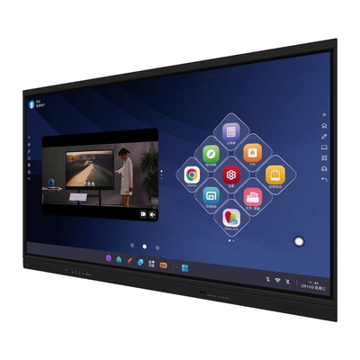 IR Interactive Whiteboard EDLA Google Certified Black Android OPS 40 Points Monitor With NFC Light Sensor For School Kid