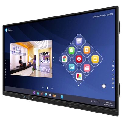 Latest Interactive Touch screen 75 inch IFPD for Education Corporate Display