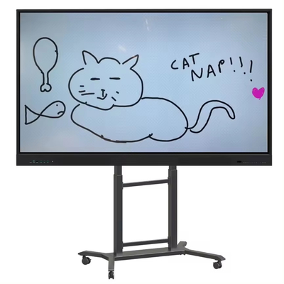 New style Electronic Floor stand Adjustable smart TV stands Mobile stand movable Trolley Mounts and Carts