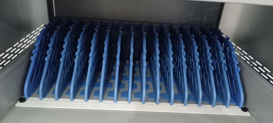 Charging Cart AC Charging DC Charging And USB Type A Type C Vault Storage IPad Charging Cabinet With Wheels For Classroom