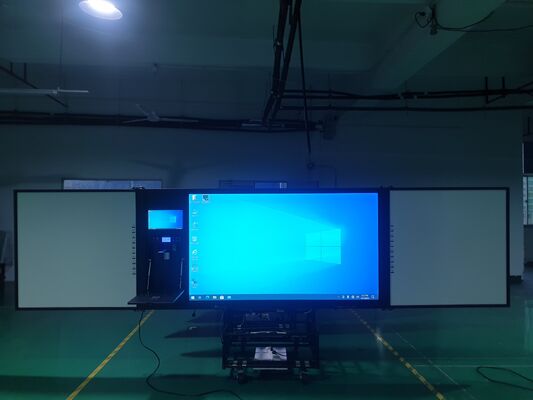 75'' Infrared Touch Interactive Whiteboard with Android OS and Dual Board Interconnection for Smart Teaching